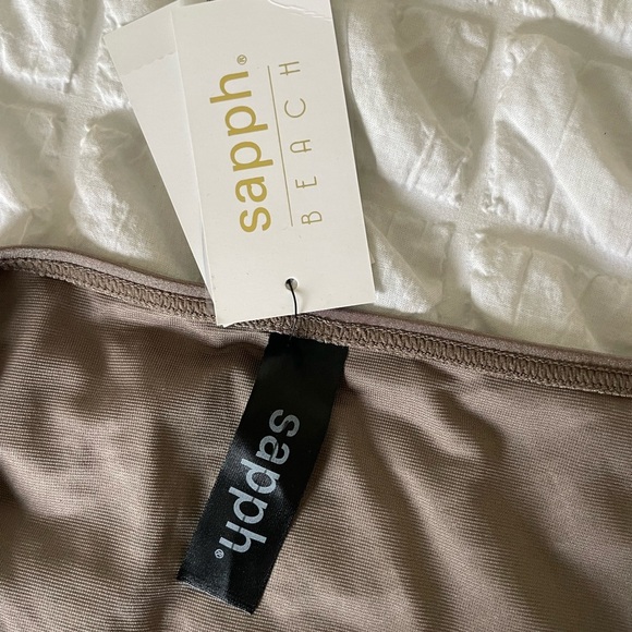 Sapph swim taupe bikini bottom - Picture 7 of 10